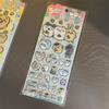 Anime Chiikawa Sticker Kawaii Creative Drop Glue Stereo Sticker Cute Decorative Computer With Diy Decorative Stickers Gifts