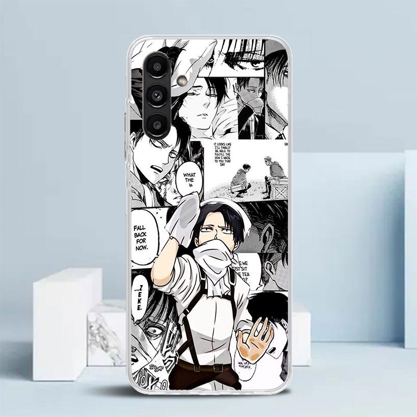Attack Titan Anime Phone Case For Samsung Galaxy A17 A37 A57 A16 A15 A14 A13 A56 A55 A54 A53 A36 A35 A34 A33 A26 A25 A24 A23 Gal