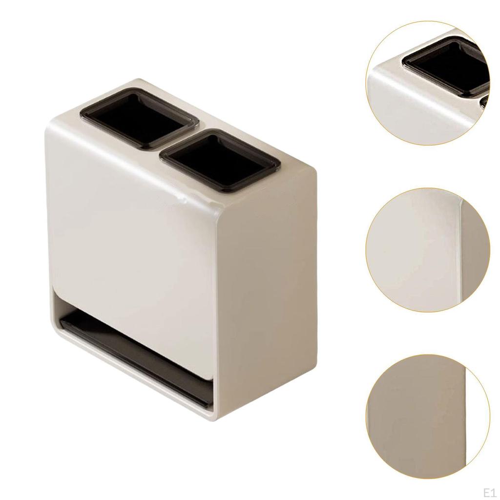 Messerblockhalter Aufbewahrungsorganizer, Wandmontiert, Modern mit Abtropfschale Messer