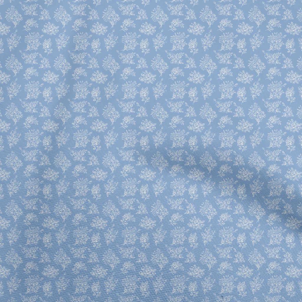 oneOone Cotton Flex Dusty Pink Fabric Toile Craft Projects Decor Fabric Printed By The Yard 40 Inch