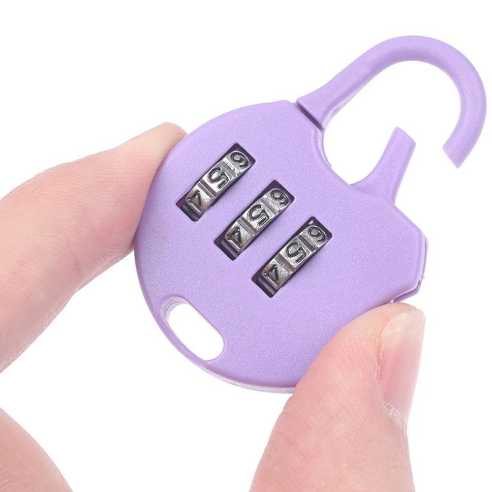 Backpack Padlock Padlock Luggage Travel Lock Digit Locks Solid Password Combination Lock  Drawer