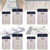 Portable White Airport Model Background With Durable Rubber Runway For Playsets