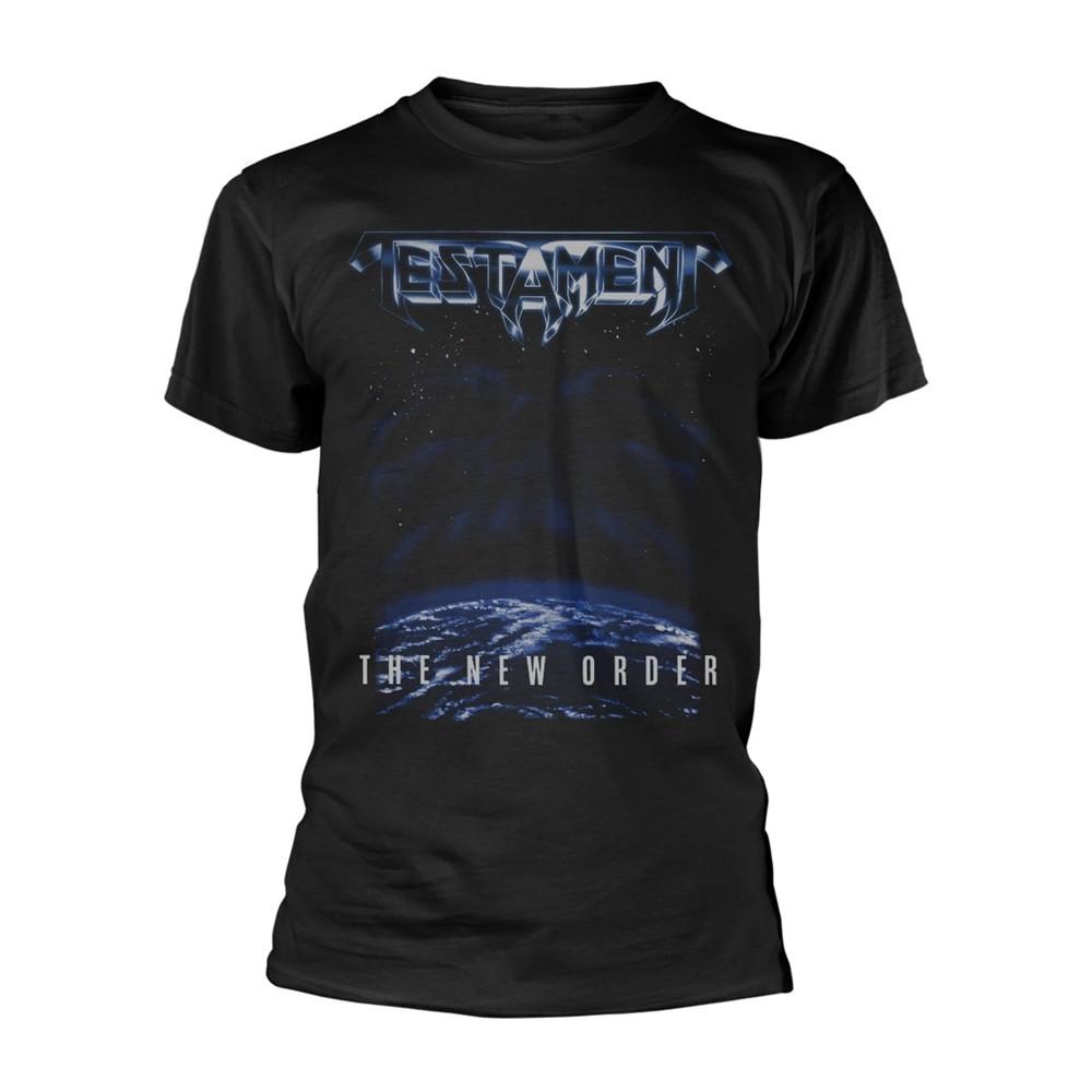 TESTAMENT THE NEW ORDER BLACK T-Shirt Large XXXL