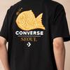 Converse CoTTon Bungeoppang Seoul CiTy T shirT Black Mch647 023