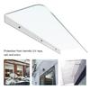 Window Door Wall Clear Canopy UV Rain Protection Transparent Invisible Rain Shelter Cover No Bracket Awning for Garden Patio