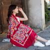 Winter Women Embroidery Cashmere Scarf Paisley Pashmina Shawl Ladies Warm Blanket Scarves National Fringed Foulard Wraps