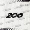 3D For Peugeot 107 207 206 208 301 307 408 407 308 2008 5008 3008 508 Glossy Black Car Sticker Emblem Metal Rear Badge Decal MM35