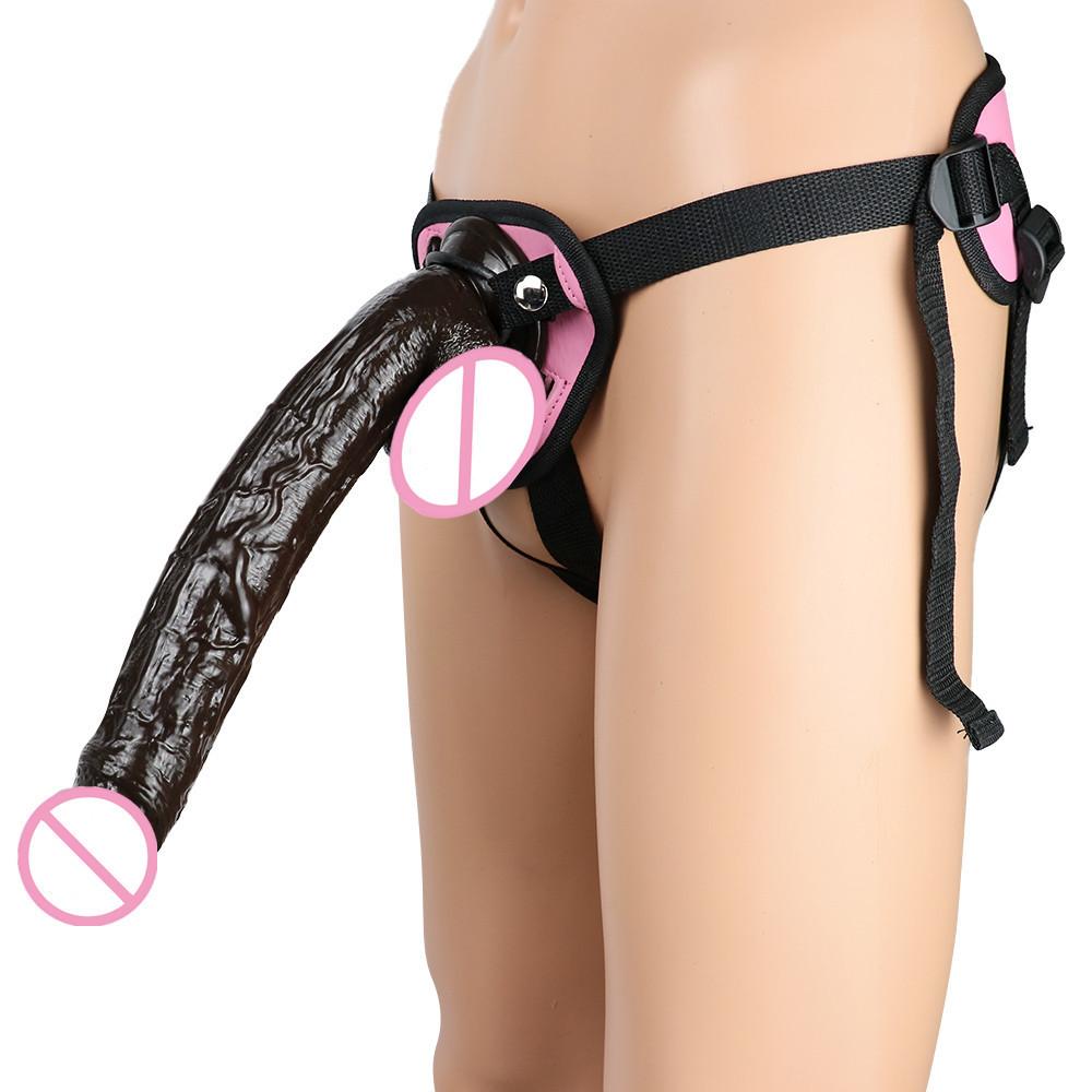 Wearing Large Dildo Female Dildo Masturbator Adult Pull-up Pants Penile Sexual Products