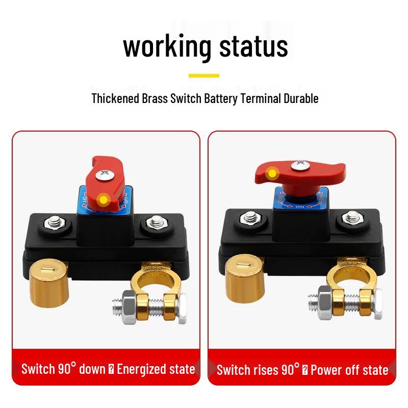 12V/24V Auto & Truck Battery Power Disconnect Switch