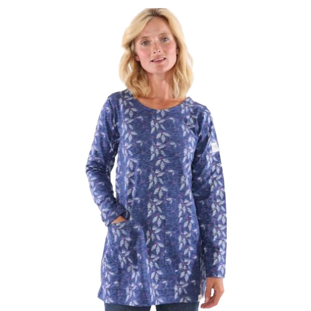Lazy Jacks Womens/Ladies Leaves Tunic Top