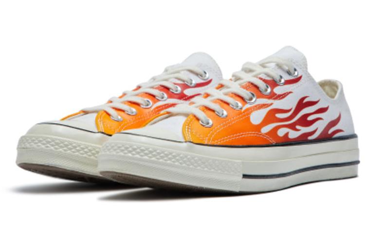 Chuck 70 Converse Low 'Flames' 165029C