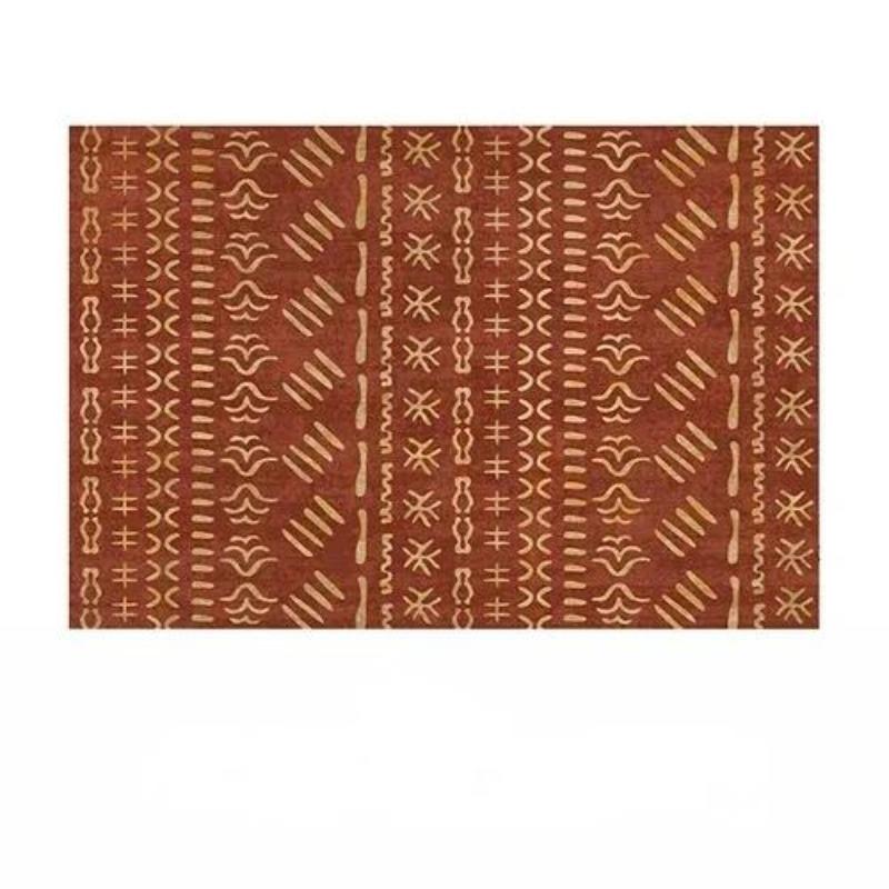 Covor cu Model Boem Stil Tribal Marocan Lux Persan Artă Covor Living Canapea Dormitor Balcon Antiderapant Covoraș de Ușă Decor