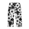Women's Printing Pants Fashionable Pocket Elastic Waist Casual Shorts