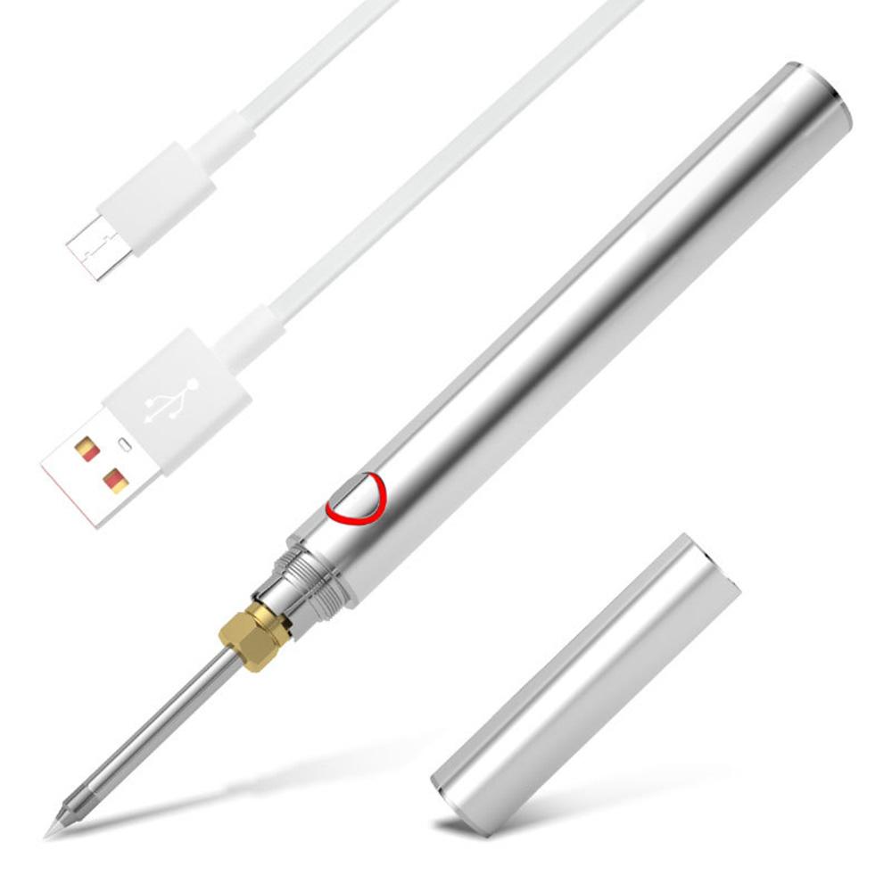 5V 8-10W Portable Cordless Soldering Iron USB Fast Rechargeable Li-ion Battery Soldering Iron Repair and Soldering Tools