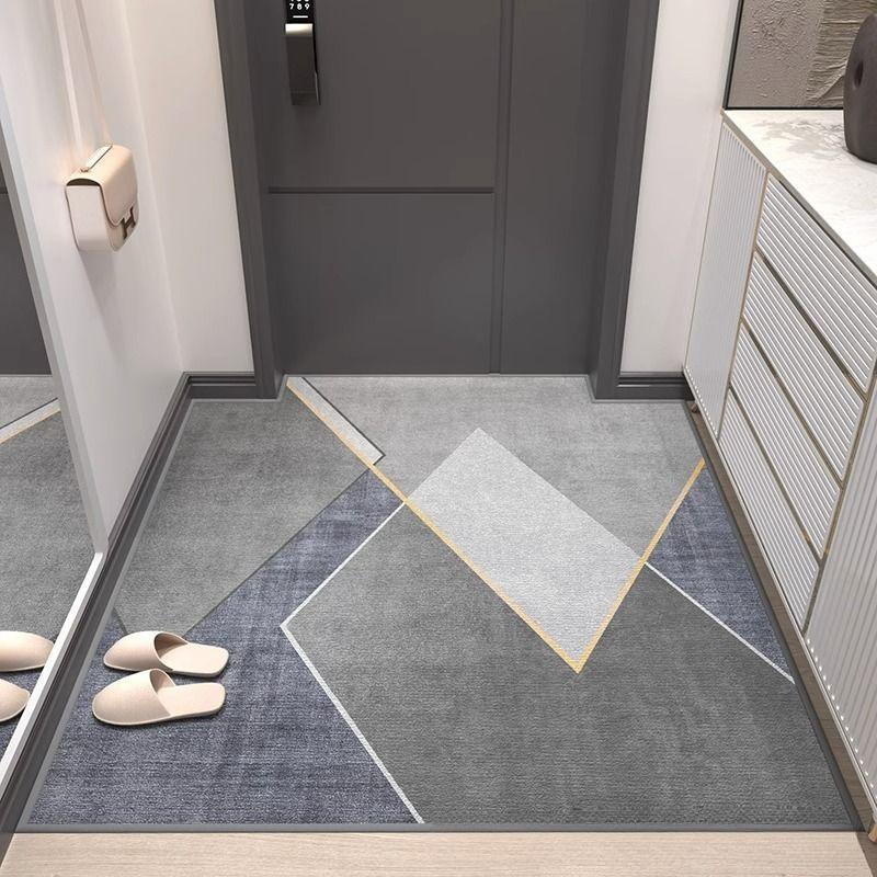 100*120CM Fortschrittliche Rutschfeste Eingangsmatte für Wohnzimmer Heimdekor