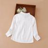 Jungen Schuluniform Hemden Langarm Frühling Herbst Umlegekragen Kinder Tops für Schulkinder