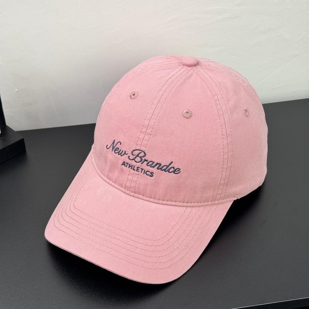 Fashion Hat new soft top versatile face cap couple hat men's American fancy letter embroidery baseball cap women