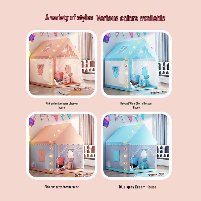 Kids' Indoor Princess Castle Tent Toy - Dream Playhouse for Girls & Boys