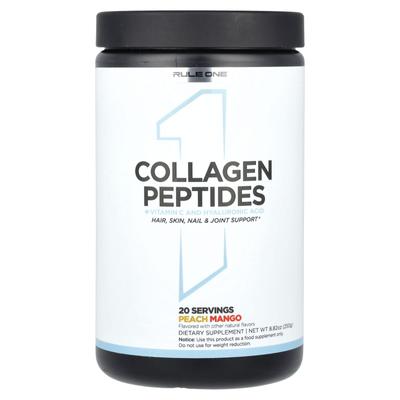 Collagen Peptides, Vitamin C & Hyaluronic Acid, Peach Mango, 250G (8.82Oz)