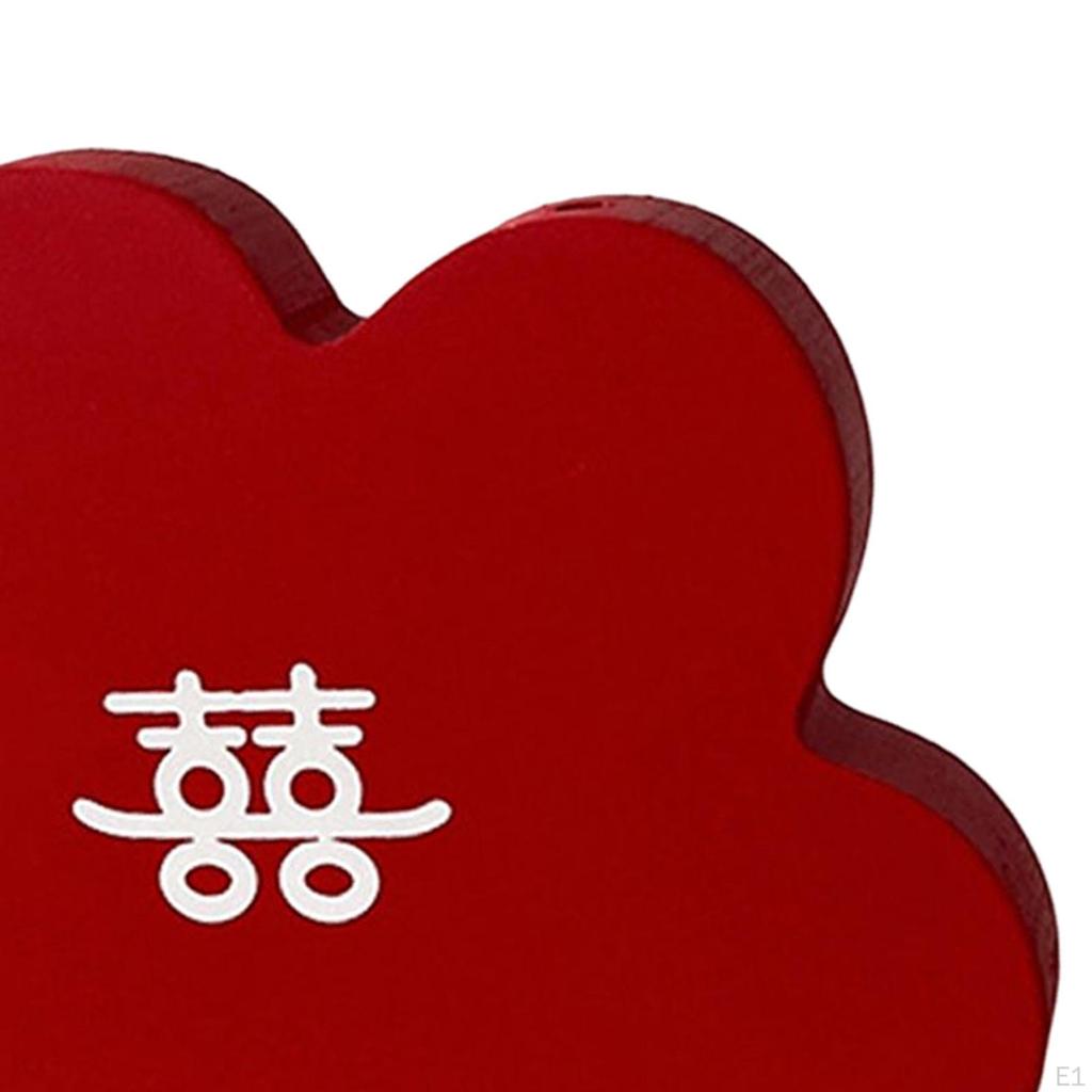 Creative Red Wedding en Statue for Bedroom Decoration Housewarming Gift