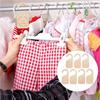 7Pcs Baby Wardrobe Labels Wood Smooth Newborn DIY Clothes Organizers Infants Clothing Hooks Nursery Household Bedroom