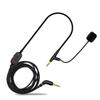 Headphone Cable 3.5mm Jack Extension Cord with Boom Microphone Applicable for WH-1000XM4/1000XM3 Gaming Headsets