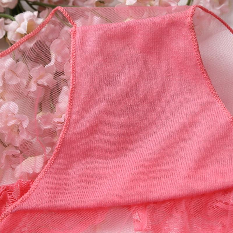 Women Lingerie Black Hot Triangle Knickers Lace Bandage Sexy Underwear Panties