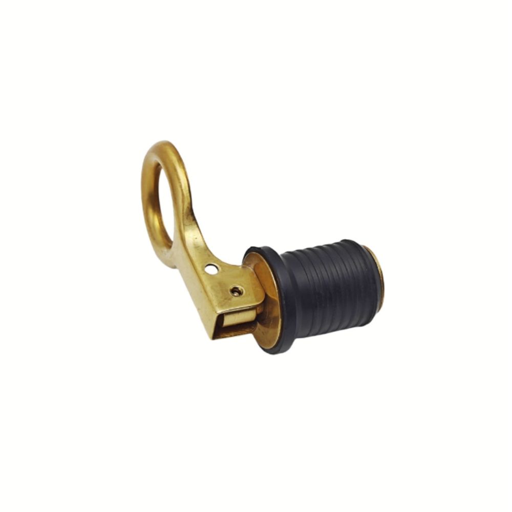 Rubber Plug Marine Boat Drain Plug Sturdy Boat Accessories Brass Handle Drain Plug  Yachts
