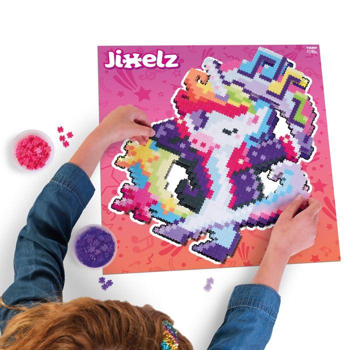 Jeu de construction - Jixelz - Dab & Disco - 1250 pièces - Multicolore - Pour enfants à partir de 6 ans