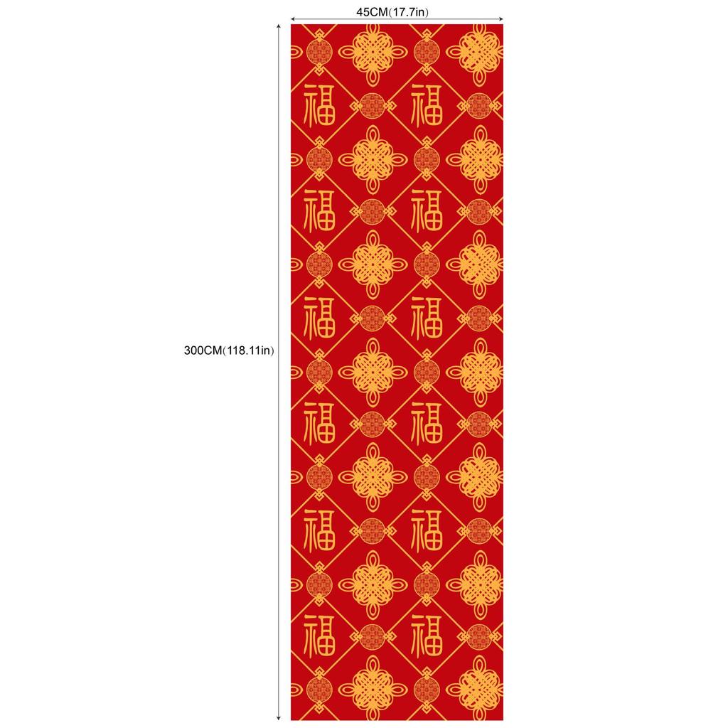 Chinese Red Floral Peel and Stick Wallpaper Removable Vinyl Self Adhesive Wall Renovation Stickers Home Decor Wallpapers