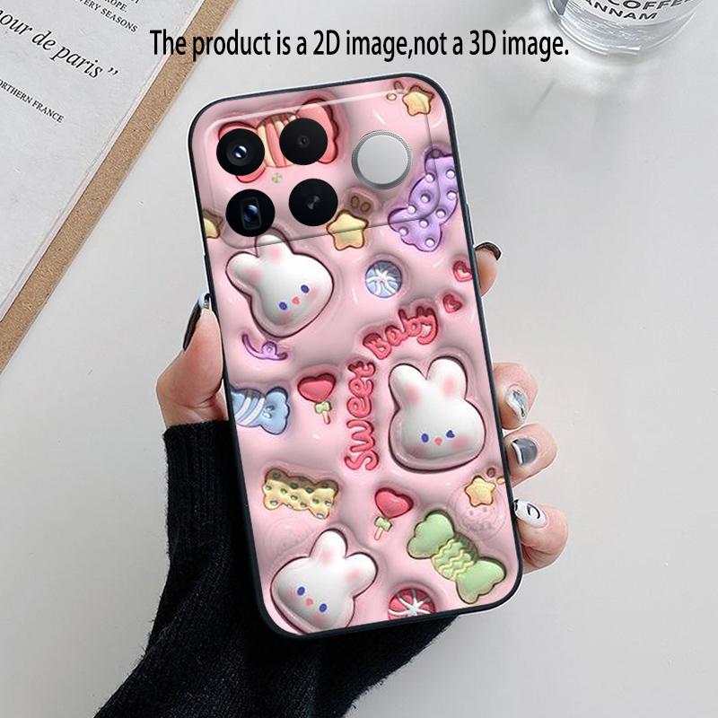 For Xiaomi Poco F8 Ultra F8 Pro 5G Case Astronaut Panda Soft Silicone Back Cases for Redmi K90 Pro Max Phone Cover etui Fundas