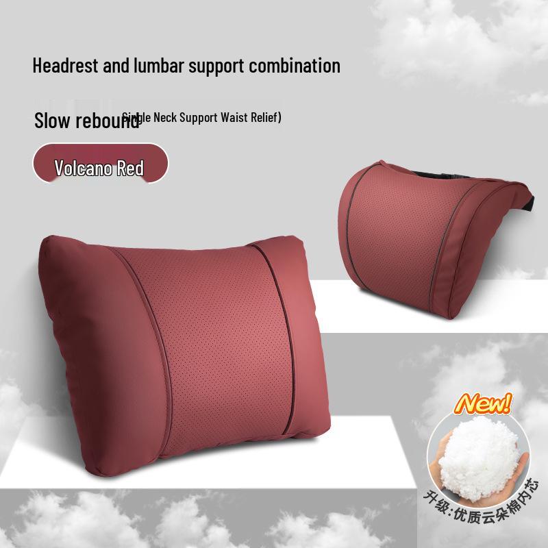 Toyota Headrest Pillow & Lumbar Support for Highlander Camry Avalon Levin RAV4 Wildlander