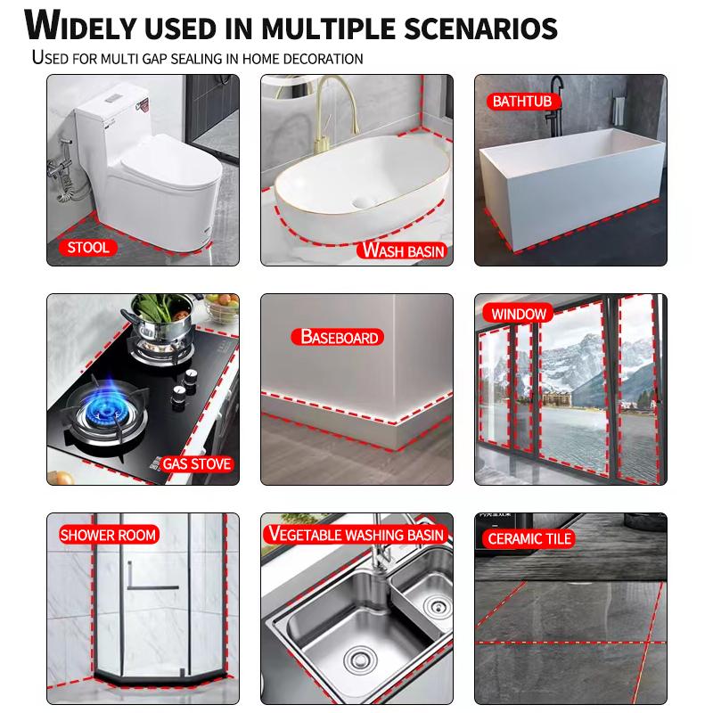 Sewing agent tile floor tile pointing agent Home Gap repair glue kitchen bathroom filling waterproof and mildew proof sealant