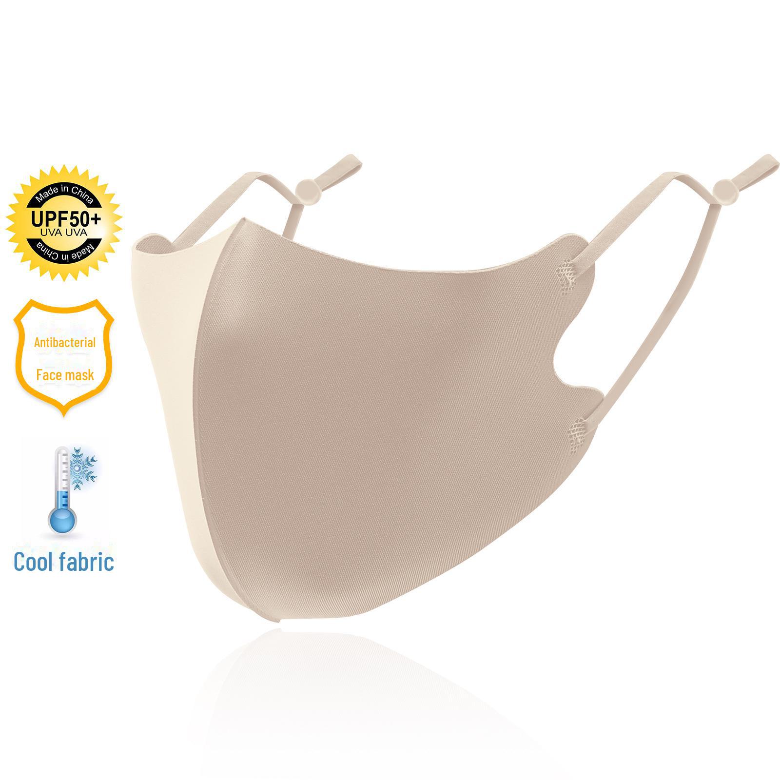 

Дышащая солнцезащитная маска Ice Silk с ушными петлями и настраиваемым логотипом One Size