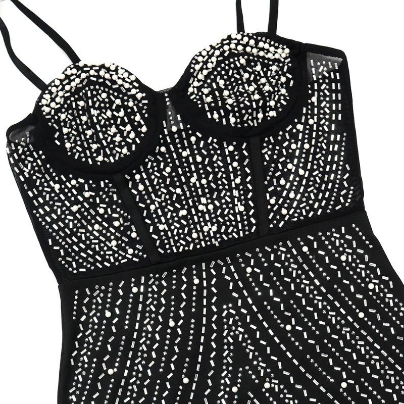 Women's Fashion Suspenders Hot Drill Bag Buttock Dress Party