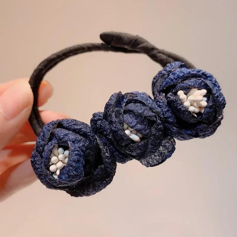 Nový Magický Elegantní Květinový Drdolovač Vlasů Líný Natáčka do Vlasů Sponka do Vlasů Zaplétač Vlasů Účes Twist Vlasové Doplňky Stylingový Nástroj