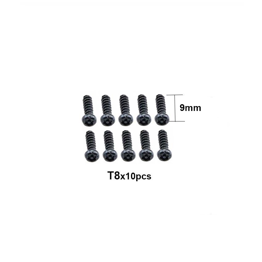 

JCD 9mm T8 Screws Head 7mm T6 Screw set For Xbox one Controller Gamepad Repair Part For Xbox One S X Slim Elite