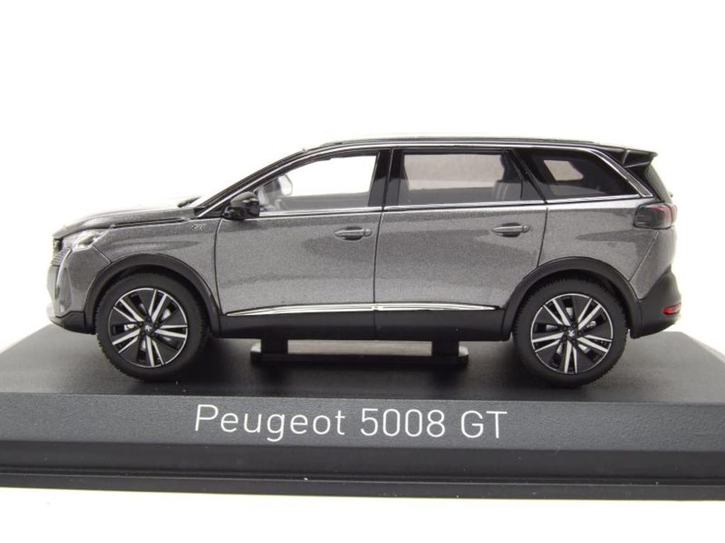 NOREV Peugeot 5008 GT 2021 (Metallic Gray) 1/43 Scale Diecast Model Car