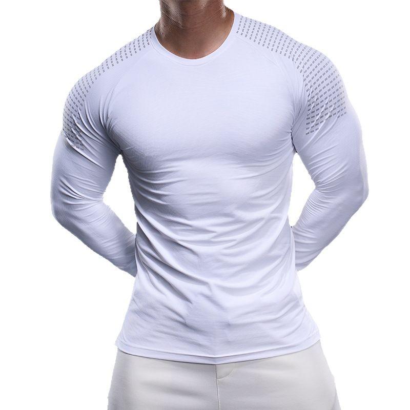 Long-sleeved Tights for Men's Outdoor Sports Running Fitness Training Muscle Quick-drying Top