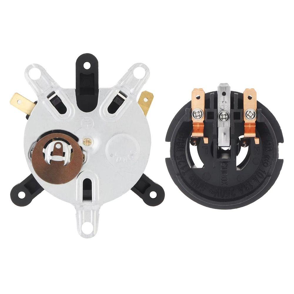 Kit de conectores de interruptor doméstico de 3 piezas/juego Base Termostato Temperatura Hervidor Piezas de reparación