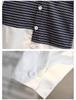 Boys' Handsome Striped Long-Sleeve Shirt, New 2025 Spring/Autumn Trend, Small to Medium Sizes