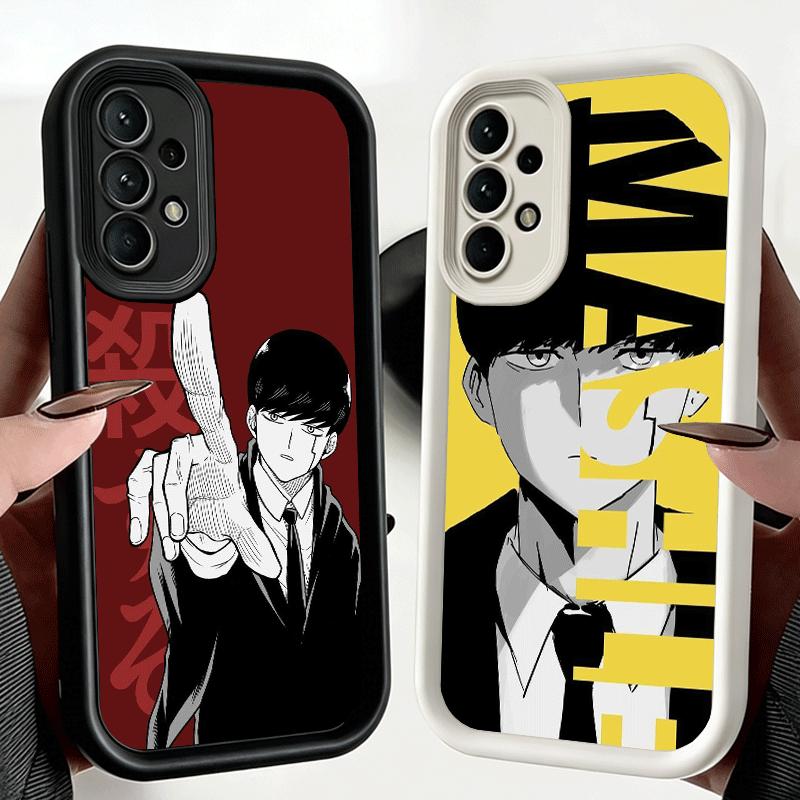 Phone Case for Samsung Galaxy A17 A16 A15 A14 A13 Mashle Magic And Muscles Anime A56 A36 A26 A55 A35 A25 A54 A34 A24 A53 A33 A23