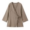 Kaslead New Arrival Women's Clothing Fashion Style Kimono Cross Outwear Casual Pants 6078572 5057572