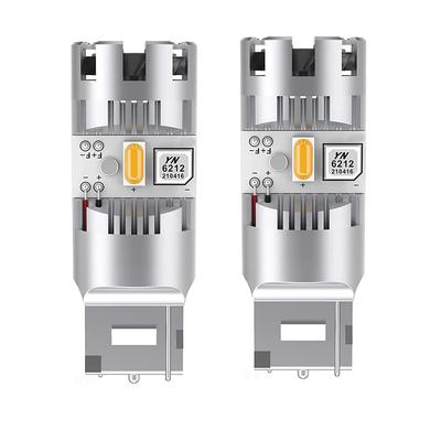 Latest T20 LED Turn Signal Equipped with Cooling Genuine T20 WY21W WX3x16d LED Turn Signal Stealth High for 12V DC Vehicle Inspection Compliant of