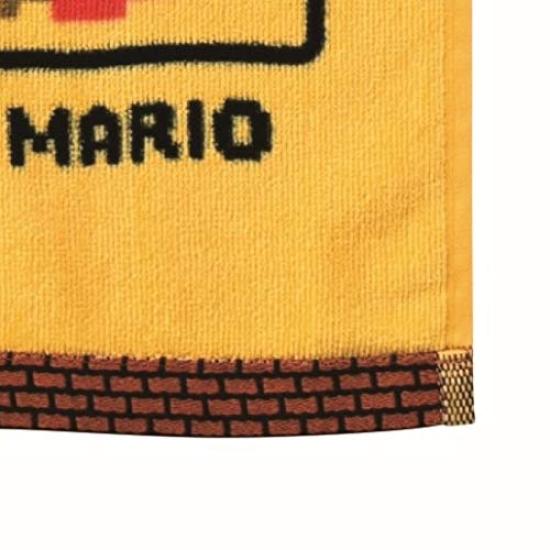 Marushin Bath Towel Nintendo Mario 60 X 120 Cm Dot Icon Cotton 4485003900 100%