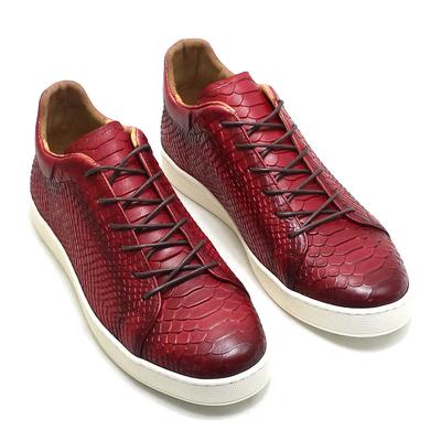Men's Large Size Derby Casual Shoes Cow Genuine Leather Lace-Up Soft Sole Flat Driving Sneakers for Comfortable Wear