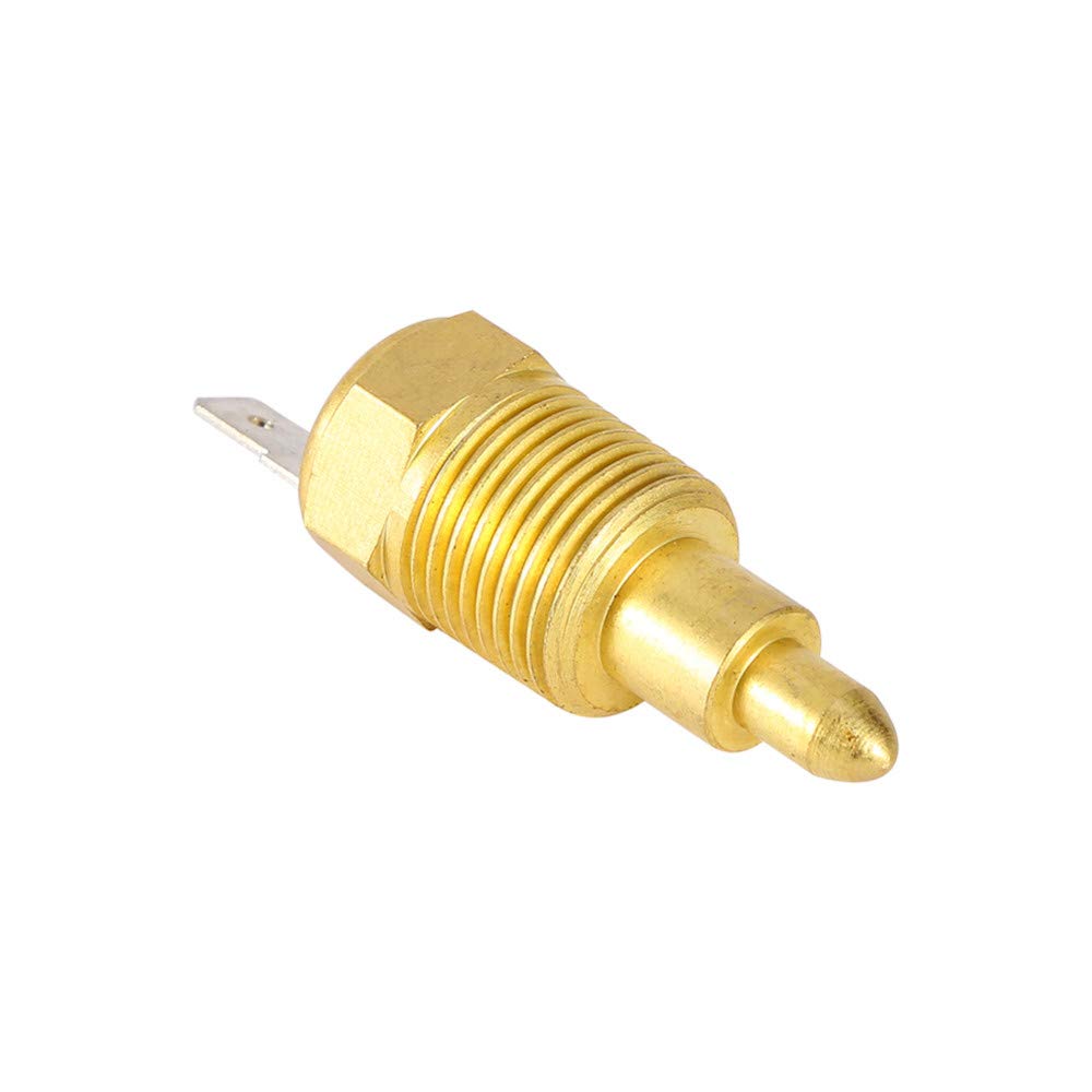Fan Thermostat Temperature Switch, 195 to 210 Degree Electric Engine Cooling Fan Thermostat Temp Switch 3/8'' NPT