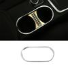Gear Water Cup Holder Panel Cover Trim Fit For 2013- Benz GLA CLA ABS Silver