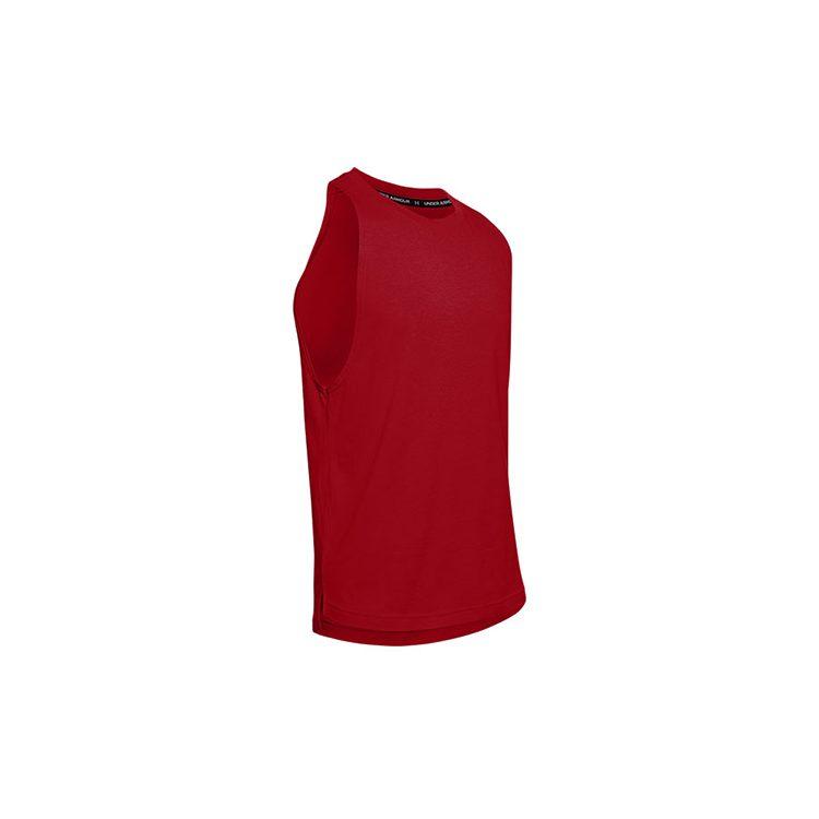 Under Armour Baselin Basketball Jerseys Men's Red Moderate Racerback 1326707-600