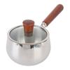 Milk Pot 316 Stainless Steel Anti Stick Multifunctional 1000ml Milk Saucepan for Soup Noodles One Person Diet